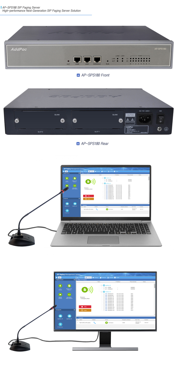 AP-SPS180 SIP �������  | AddPac