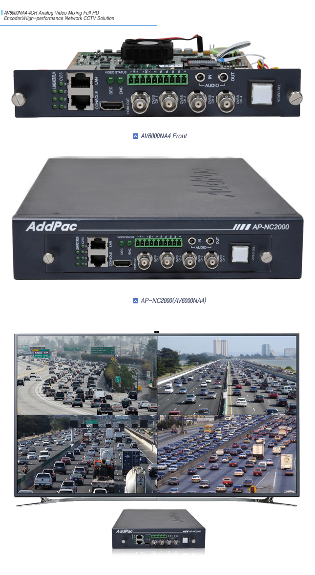 AV6000NA4 ���� �ڵ� ��� | AddPac