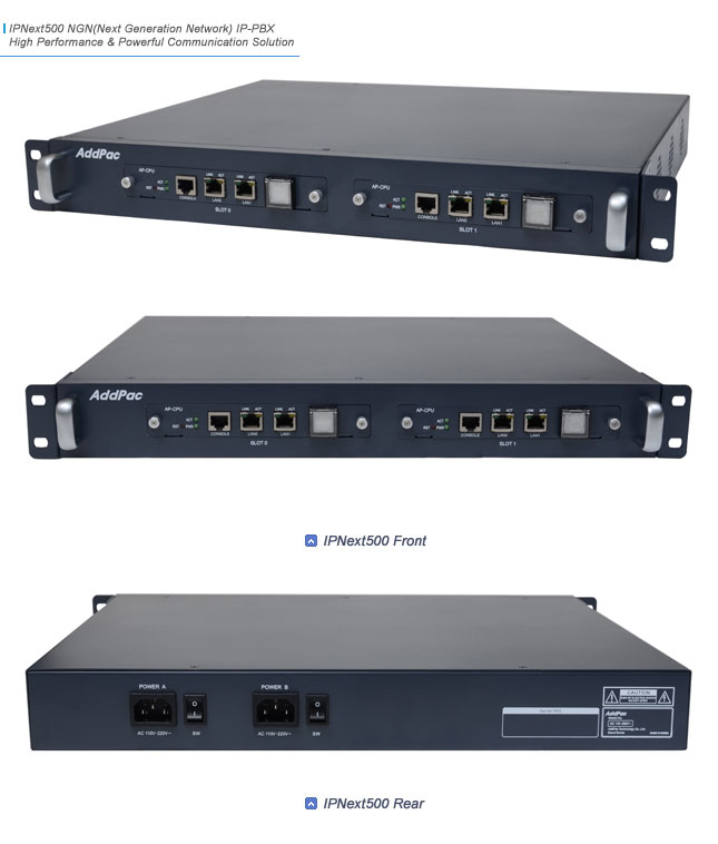 IPNext500 Call Manager
 | AddPac