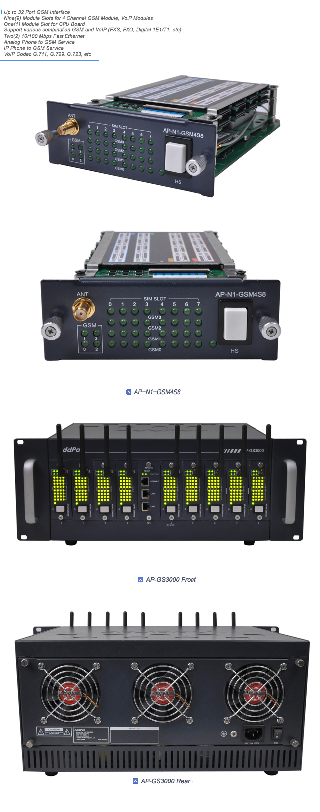 AP-GS3000 ��Ƽ�� GSM ����Ʈ���� | AddPac