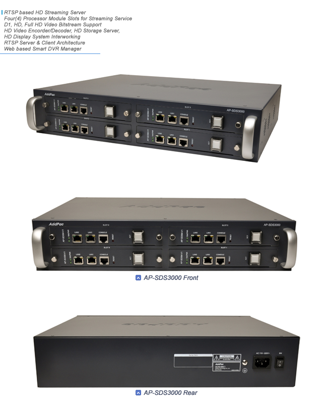 AP-SDS3000 HD ���� �й� ���� | AddPac