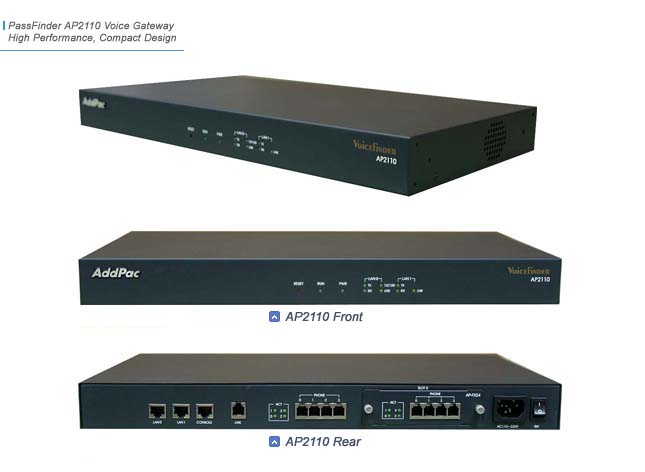 AP2110 VoIP ����Ʈ���� | AddPac