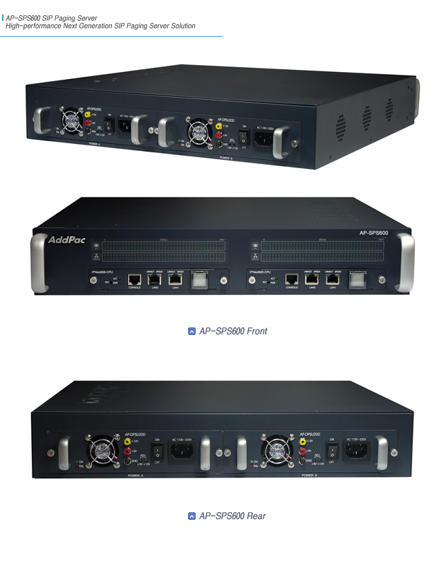 AP-SPS600 SIP ������� | AddPac